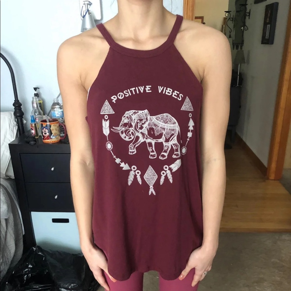 Positive vibes tank